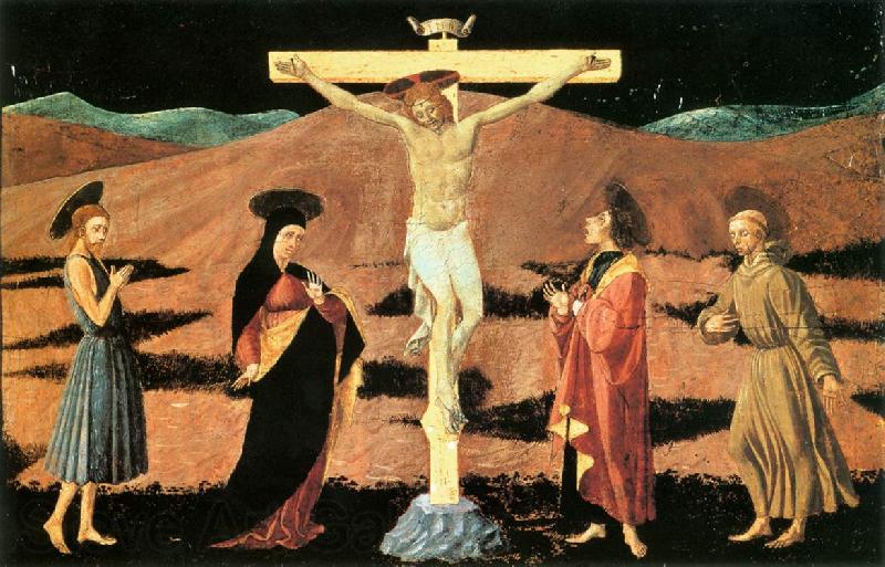 UCCELLO, Paolo Crucifixion wt Norge oil painting art